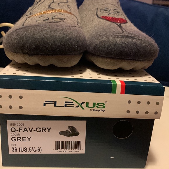 NWOT Flexus by Spring Step Slippers. Size 36 aka 6 - Picture 3 of 9